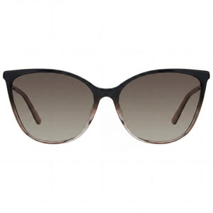 Liz Claiborne Classic Cat Eye Sunglasses for Women — front view, Plastic frame