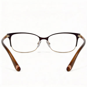 Liz Claiborne L 644 Rectangle Eyeglasses for Men — front view, Plastic