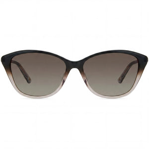 Liz Claiborne L587 Cat Eye Sunglasses for Women — front view, Plastic frame