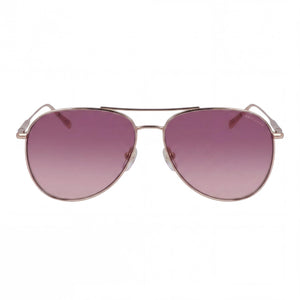 Longchamp Aviator Sunglasses for Women — front view, Metal frame