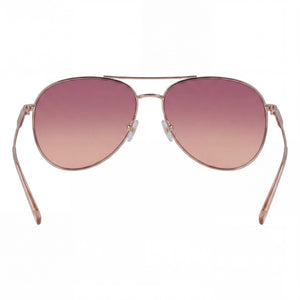 Longchamp Aviator Sunglasses for Women — interior view, Non-Polarized lens detail