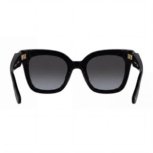 Longchamp LO 793 S 001 Rectangle Sunglasses for Women — interior view, Non-Polarized lens detail