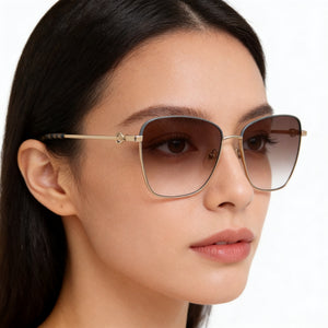Longchamp LO153S Gold Sunglasses Women — lifestyle wear, sport and outdoor activities