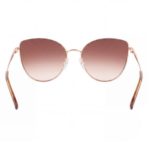 Longchamp LO158S Cat Eye Sunglasses for Women — interior view, Non-Polarized lens detail
