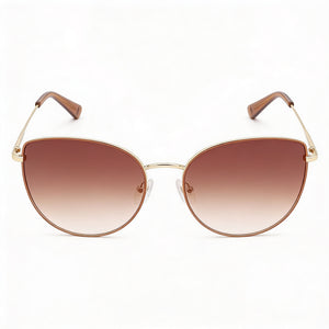Longchamp LO158S Cat Eye Sunglasses for Women — front view, Metal frame