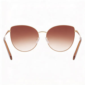 Longchamp LO158S Cat Eye Sunglasses for Women — interior view, Non-Polarized lens detail