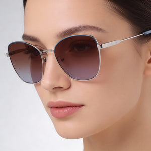Longchamp LO164S Silver Sunglasses Women — lifestyle wear, open-air events and festival days