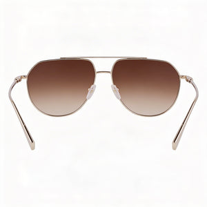 Longchamp LO174S Aviator Sunglasses for Women — front view, Metal frame