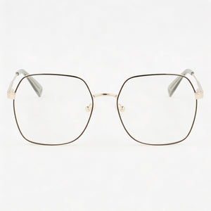 Longchamp LO2148 Square Eyeglasses for Women — front view, Propionate
