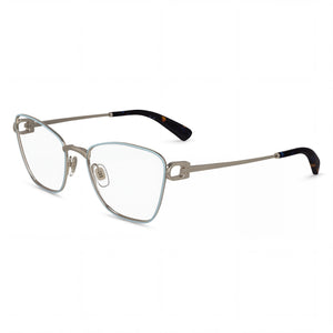 Longchamp Lo2162 Blue Cat Eye Eyeglasses for Women, Metal frame