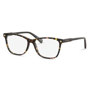 Longchamp LO2613 Havana Cat Eye Eyeglasses Unisex, Plastic frame