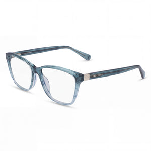 Longchamp Lo2659 Blue Rectangle Eyeglasses for Women, Propionate frame