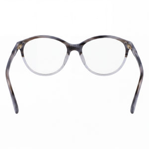 Longchamp LO2709 Cat Eye Eyeglasses Unisex — side view, Gray Polycarbonate temples