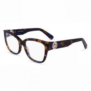 Longchamp LO2712 430 53 Havana Square Eyeglasses for Women, Acetate frame