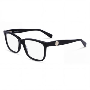 Longchamp LO2716 Black Rectangle Eyeglasses for Men, Plastic frame