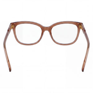 Longchamp LO2718 Square Eyeglasses for Men — front view, Alloy Steel