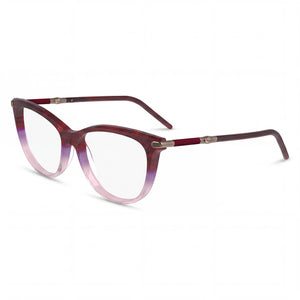 Longchamp Lo2727 Red Cat Eye Eyeglasses for Men, Acetate frame
