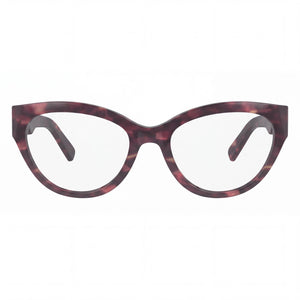 Longchamp Lo2728 Rectangle Eyeglasses for Men — front view, Acetate
