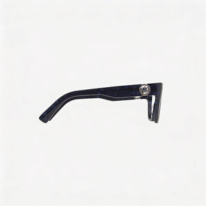 Longchamp LO2731 Square Eyeglasses for Men — front view, Plastic