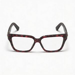 Longchamp LO2731 Square Eyeglasses for Men — front view, Acetate