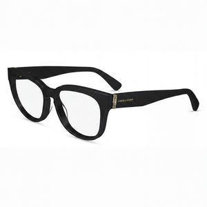 Longchamp LO2732 Black Square Eyeglasses for Women, Acetate frame
