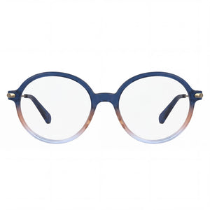 Longchamp Lo2736 Round Eyeglasses for Women — front view, Metal