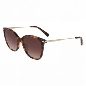 Longchamp LO660S Havana Butterfly Sunglasses Unisex, Havana lens