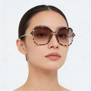 Longchamp LO705S Havana Sunglasses Women — lifestyle wear, outdoor commute and office breaks