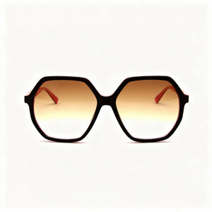 Longchamp LO707S Square Sunglasses for Unisex — front view, Acetate frame
