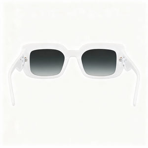 Longchamp LO753S Rectangle Sunglasses for Women — front view, Acetate frame
