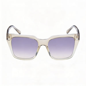 Love Moschino Classic Square Sunglasses for Women — front view, CELLULOSE PROP. INJ frame