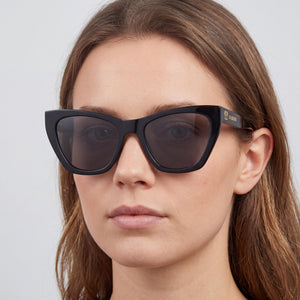 Love Moschino MOL070/S Black Sunglasses Women — lifestyle wear, rooftop evenings and sunset hours