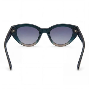 Lucky Brand Cat Eye Sunglasses for Women — front view, Plastic frame