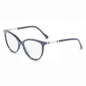 Lucky Brand D226 Blue Cat Eye Eyeglasses for Women, Plastic frame