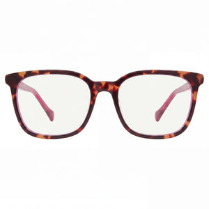 Lucky Brand Vlbd234 Rectangle Eyeglasses for Men — front view, Plastic