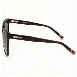 M Missoni Classic Oval Sunglasses for Women — front view, Acetate frame