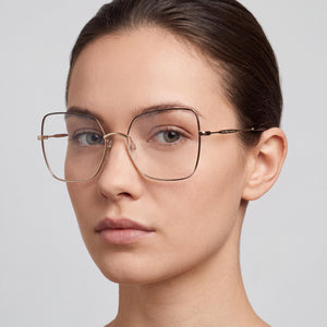 Marc Jacobs 105788 Cat Eye Eyeglasses Unisex — interior view, Polycarbonate demo lenses