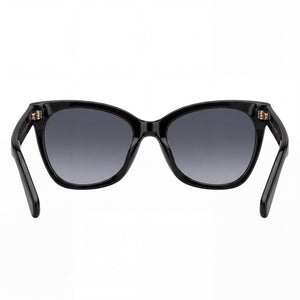 Marc Jacobs 500/S Butterfly Sunglasses Women — side view, Non-Polarized Dark Grey Shaded lens