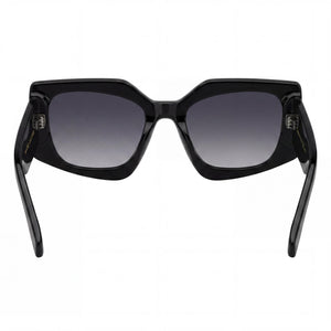 Marc Jacobs Rectangle Sunglasses for Women — interior view, Non-Polarized lens detail
