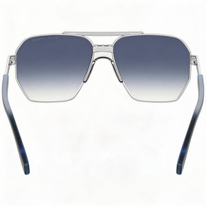 Marc Jacobs Rectangle Sunglasses for Men — interior view, Non-Polarized lens detail