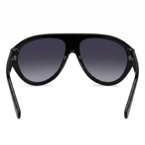 Marc Jacobs Casual Aviator Sunglasses Men — side view, Non-Polarized Dark Grey Shaded lens
