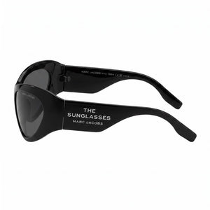 Marc Jacobs Casual Cat Eye Sunglasses Women — side view, Non-Polarized Black lens