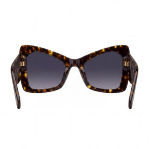 Marc Jacobs Casual Butterfly Sunglasses Men — side view, Non-Polarized Dark grey shaded lens