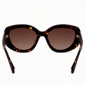 Marc Jacobs Casual Oval Sunglasses for Women — interior view, Non-Polarized lens detail
