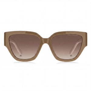 Marc Jacobs Casual Rectangle Sunglasses for Women — front view, Cellulose Propionate frame