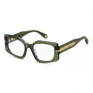 Marc Jacobs Classic Green Rectangle Eyeglasses for Women, Plastic frame