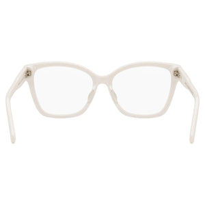 Marc Jacobs Classic Cat Eye Eyeglasses for Men — interior view, Polycarbonate demo lenses