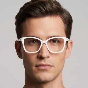 Marc Jacobs Classic Off-white Eyeglasses Men — lifestyle wear, reading and close-up activities
