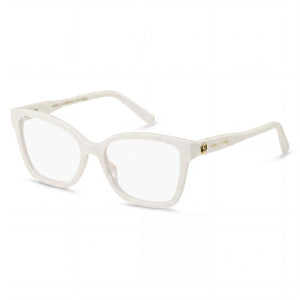 Marc Jacobs Classic Off-white Rectangle Eyeglasses for Men, Plastic frame