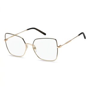 Marc Jacobs Gold Butterfly Eyeglasses Unisex, Metal frame